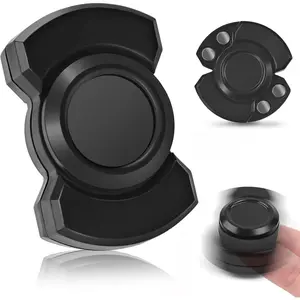 3-in-1 Fidget Spinner Toy for Adult Metal Slider Clicker Spinner Magnetic for Adult Men Office Desk Toy Stress Anxiety Relief ADHD Magnet EDC Cool Gadget Gifts for Friends Boy Easter Basket Stuffer