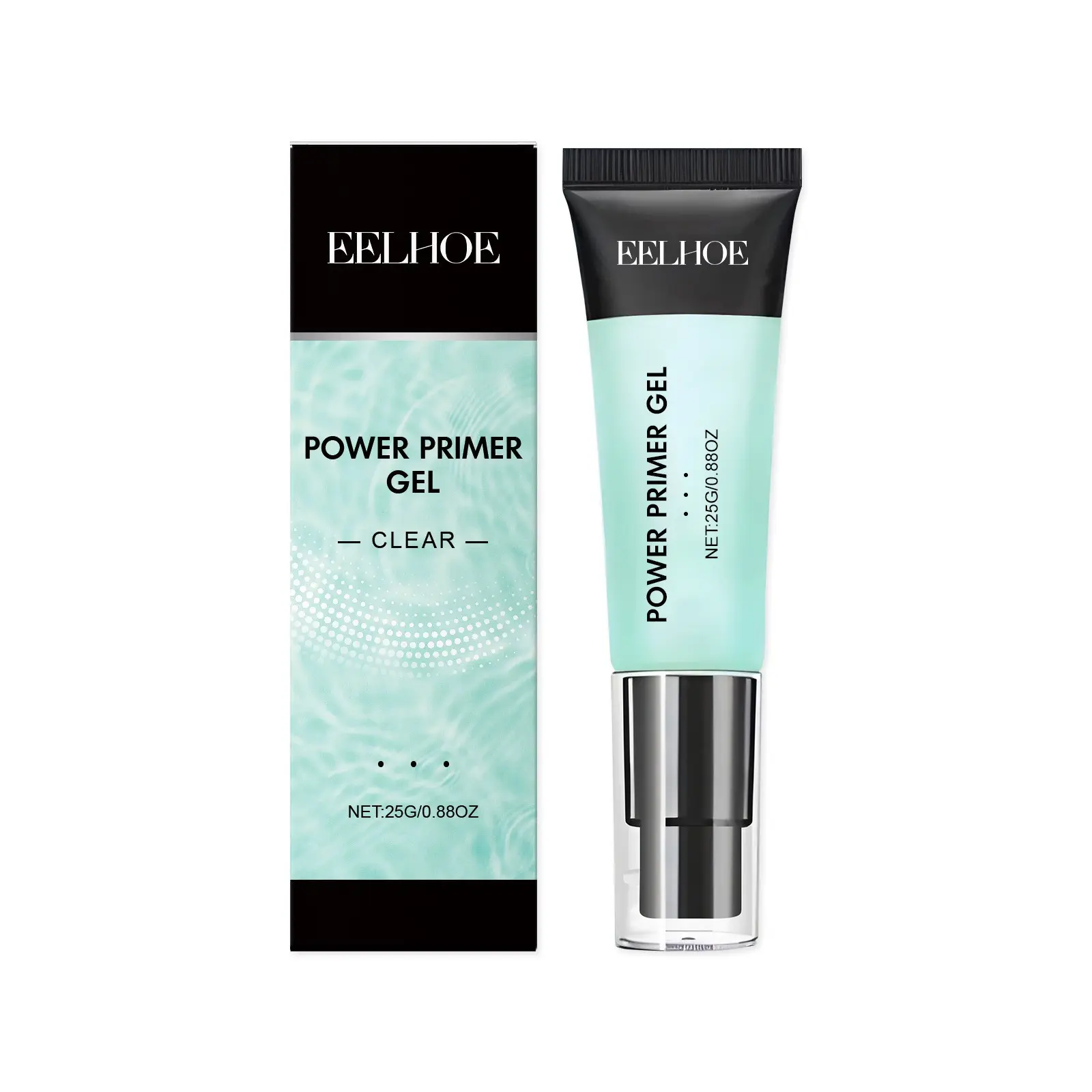EELHOE Power Grip Primer Gel Cosmetics Primer - Hyaluronic Acid + Witch Hazel Pore-Minimizing | Long-Lasting Hydrating, Non-Greasy, Lightweight Flawless Base, Hydrating Makeup