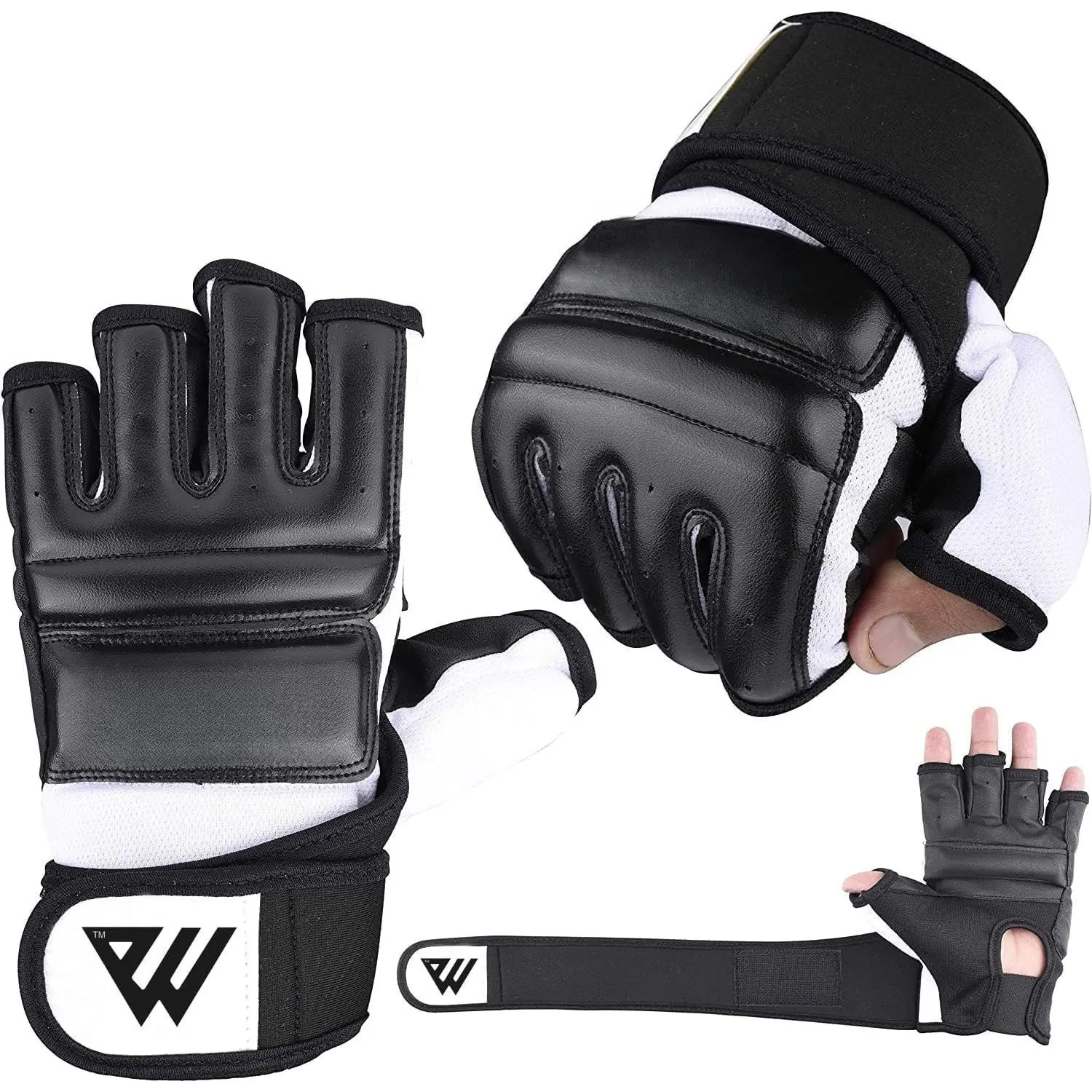 Punch Bag Boxing Gloves Karate Mitts MMA   Taekwondo  Martial Art Fighting Grappling Muay Thai TKD MMA Synthetic