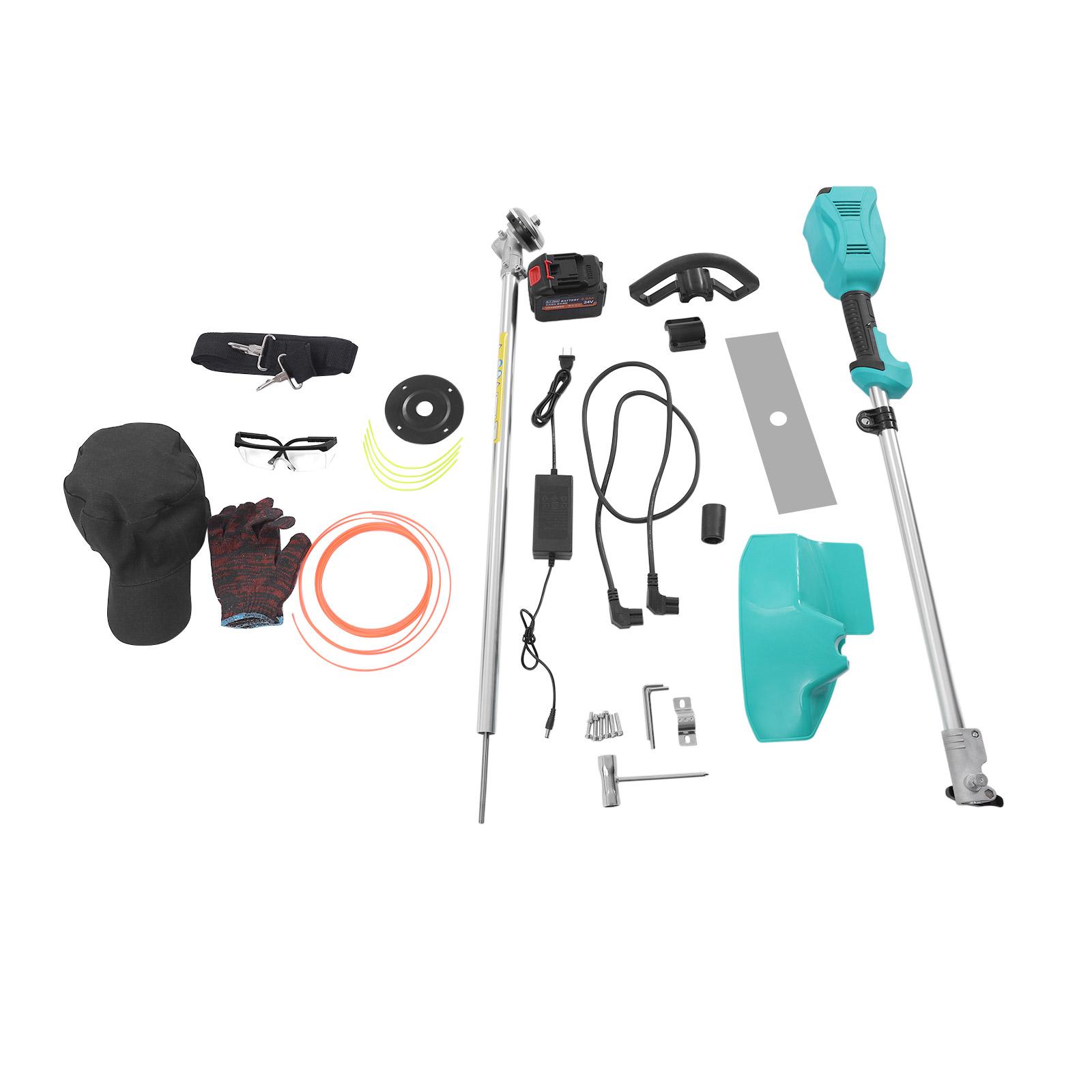 Battery Powered Grass Trimmer String Trimmer 1300W for Lawn Care & Farm