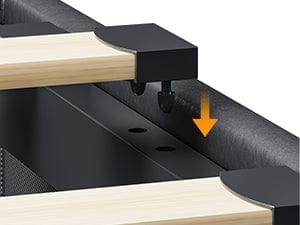 Sikaic PU Leather Upholstered LED Bed Frame with 2 Nightstands White Platform Bedframe Furniture Bedroom Diamond Tufted Headboard & RGB LED Light Strip