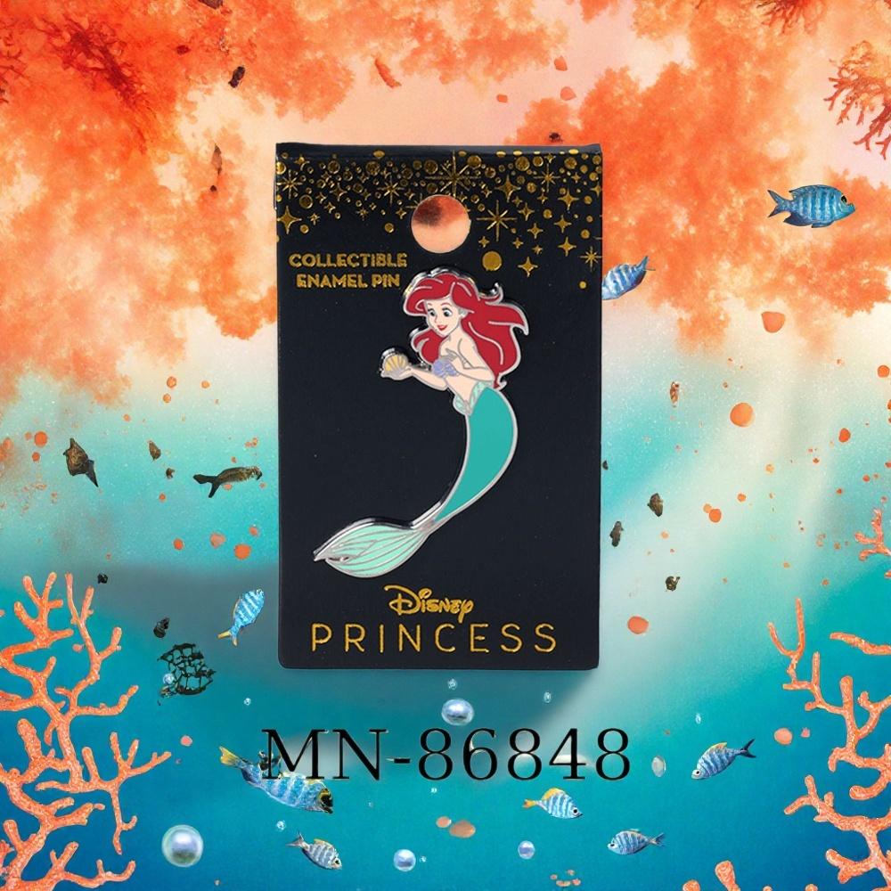 1Pc Disney Officially Licensed Collectible Enamel Princess Brooches Snow White Cinderella Ariel Tiana Moana and Other Beautiful