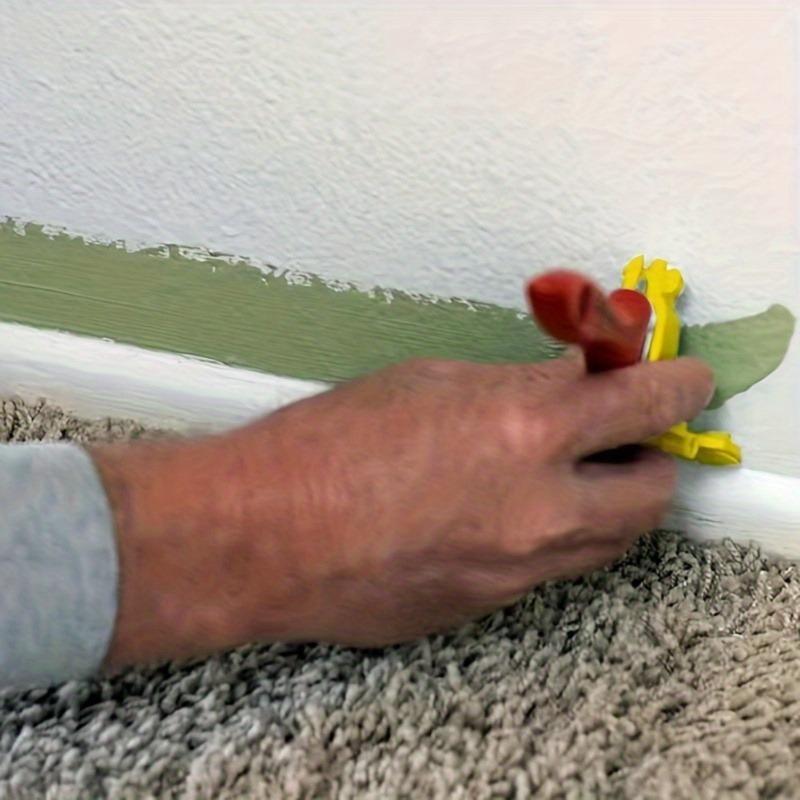 1/2/3pcs Interior Wall & Ceiling Paint Brush Set, for Corner Trimming, Faux Wool Brush, Latex Paint Edging Tool, Furniture Paint Brushes, Paint Brushes for Walls, Paint Edger Tool