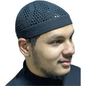 Premium Kufi, Handmade in Egypt, Multiple Sizes, Kufi Hats for Men, Muslim Hats for Men, Kuffi, African Hats for Men
