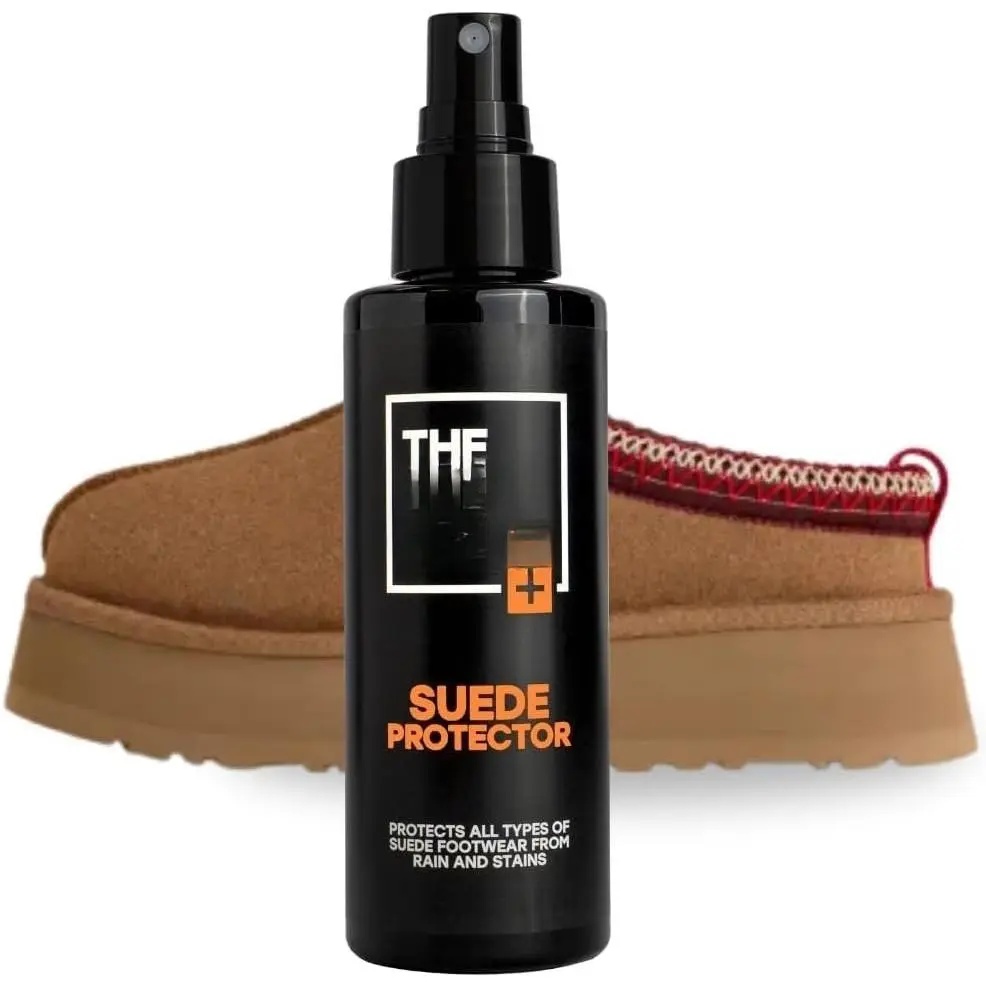 Suede Protector | For Use  s Boots Heels Sandals and  | Long Lasting Coat & Seal Water & Stain Resistance | (125 ml / 4.2 oz)