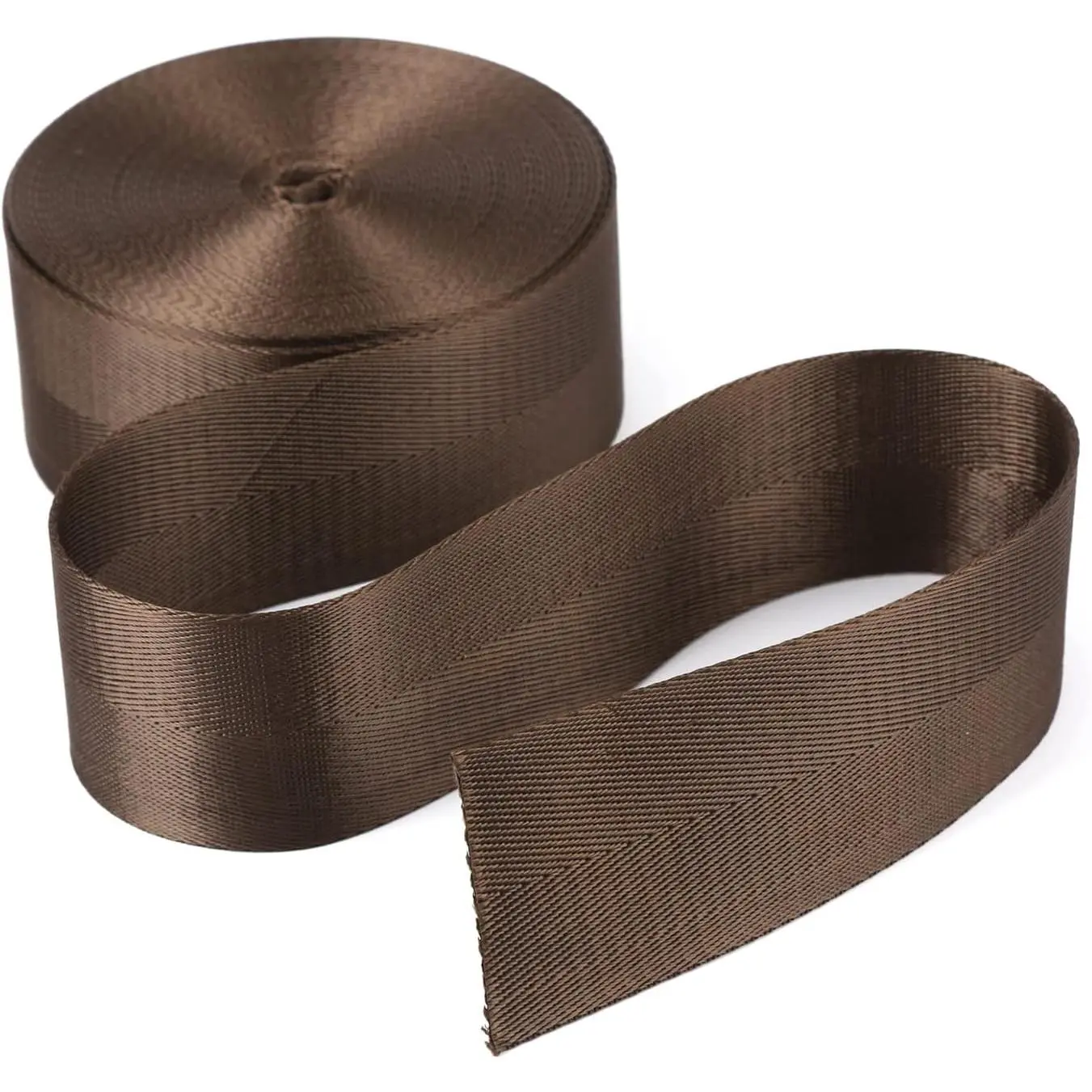 Heavy Duty 2 Inch Nylon Webbing 10 25 50 Yard - Durable Nylon Strapping for Indoor Outdoor DIY Gear Repair and Crafting