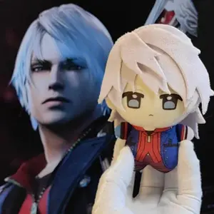 New Devil May Cry Plush Doll Toy 10CM Cartoon Cute Soft Devil May Cry Nero Plush Dolls Toy Game Periphery For Kid Gifts