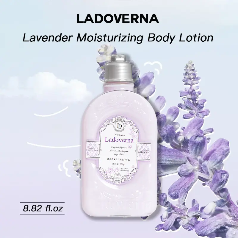 Fuki Lavender Moisturizing Body Lotion Long Lasting Hydration Soothing Dry Skin Gentle Formula For Daily Use All Skin Types Non Greasy Fast Absorbing Body Moisturizer For Women And Men