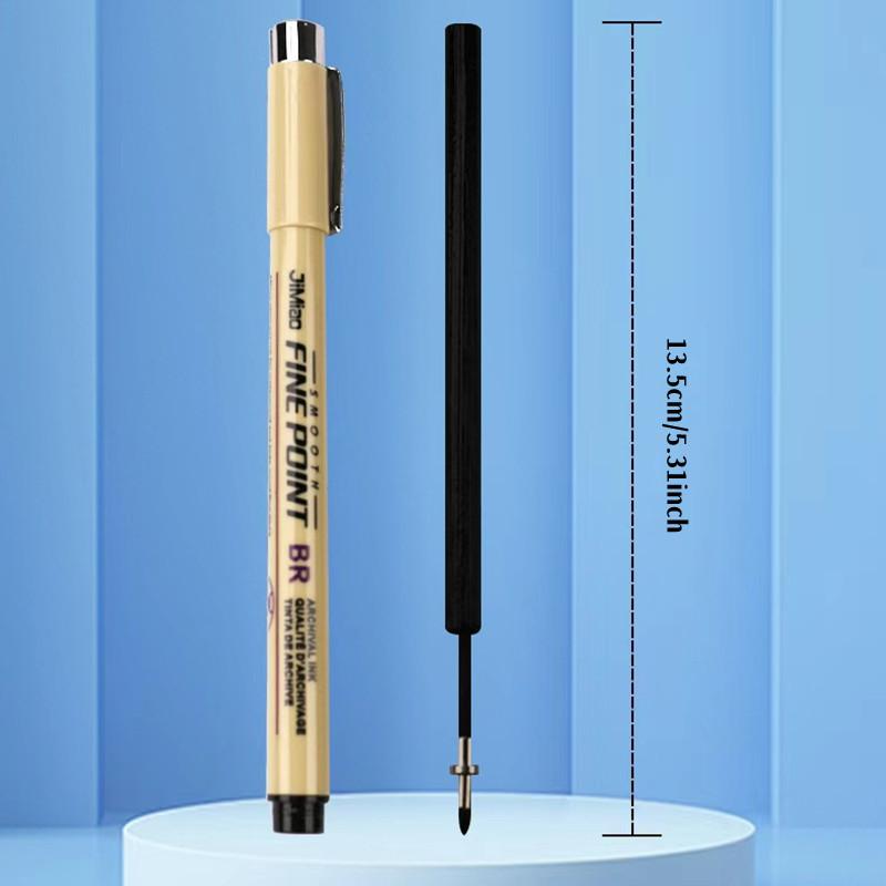 Waterproof Fine Point Pen, 6/9/12pcs Smooth Fine Point Pen, Art Supplies for Drawing, Painting, Sketching, Architecture, Design, Paint Pens Waterproof Fine Point Pen, 6/9/12pcs Smooth Fine Point Pen, Art Supplies for Drawing, Painting, Sketching, Architecture, Design, Paint Pens