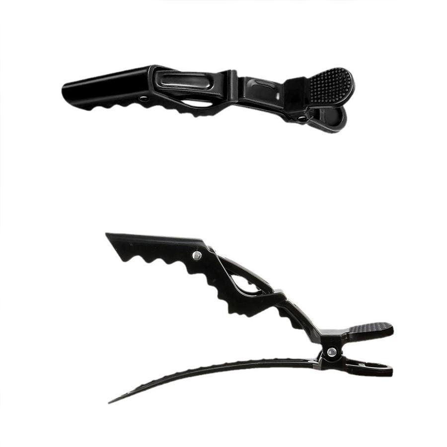 Hair Clips for Styling, 12pcs/set Wide Teeth & Double-hinged Design Hair Clips, Alligator Hair Clips, Professional Hair Salon Quality Styling Sectioning Clips, Hairpins, V Shaped Clip