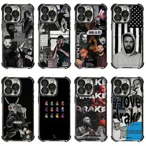 D-Drake O-OvO OWL Phone Cases For iPhone 17 Promax 17E 16 15 14 13 12 11 Pro Max 17Air Plus & Samsung Galaxy S26 S25 S24 S23 S22 S21 FE Ultra Plus Anti-Fall   Protective  Transparent   TPU Smartphone  shockproof protection Soft silicone Back Cover