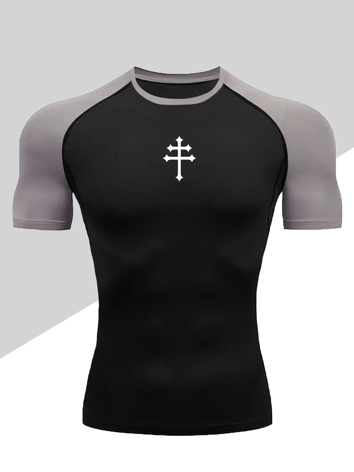 Black dark gray
