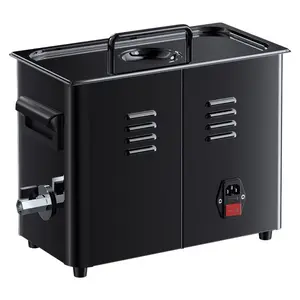 VEVOR 6L Ultrasonic Cleaner, Professional Ultrasonic Cleaner Machine with Knob Control, Stainless Steel Cleaning Machine with Basket and Cleaning Ball, for Watches, Razors, Jewelry, Coins and More