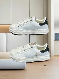 Unisex Skateboard Style Flatform Casual Shoes, Comfortable Canvas Sneakers for All Seasons, Medium Width Patchwork Low Top Sports Shoes
