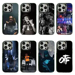 K-King Von Phone Case For iPhone 17e 17 promax 17 16 15 14 13 12 11 Mini Pro Max Air X XR XSMAX & Samsung Galaxy S26 S25 S24 S23 S22 S21 FE Ultra Plus EDGE Gray Matte Silicone Black soft tpu Cover Protection Smartphone