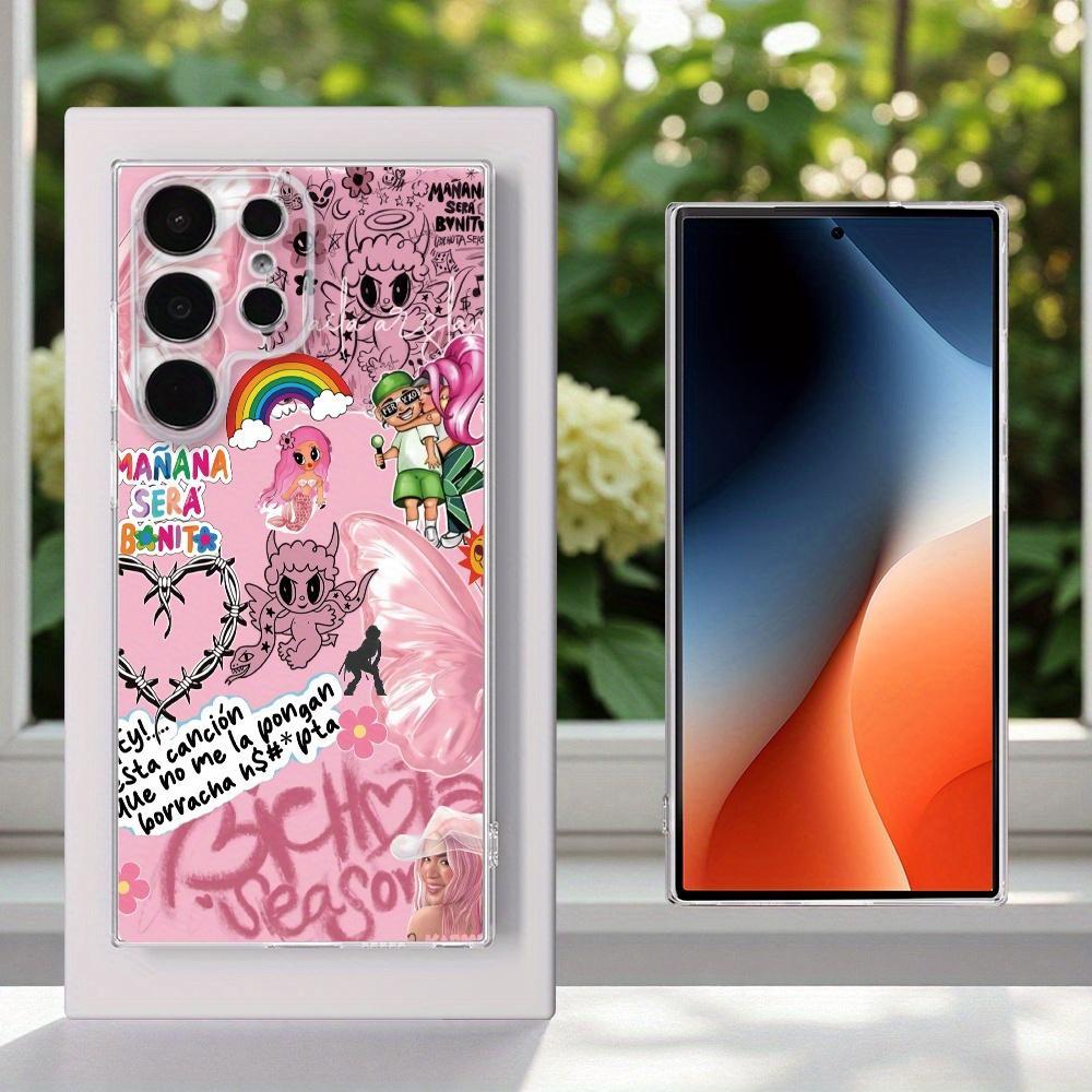 Colombian Trendy Cartoon Graffiti Singer Phone Case - Glossy, Anti-slip, Shockproof, Lens Protection for Iphone 17 16 15 14 13 12 11 17Air Plus Pro Promax Samsung Galaxy S26 S25 S24 S23 S22