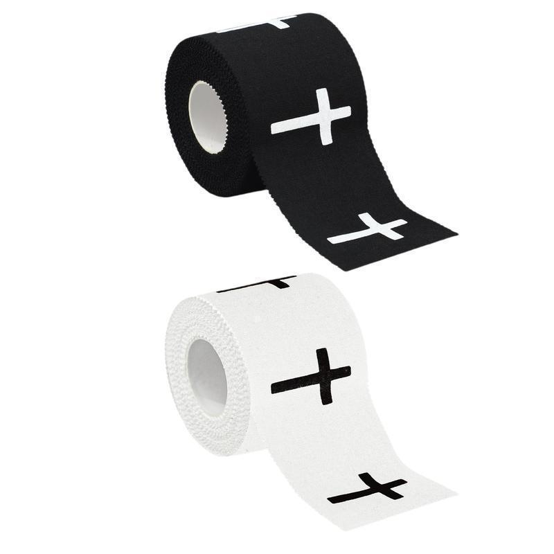 Cross Tape Christian Athletic Tape Sports Wrap 2in x 23ft Jesus Cotton Wrist Wrap for Soccer Football Baseball Gymnastics Boxing Christian Church Gifts