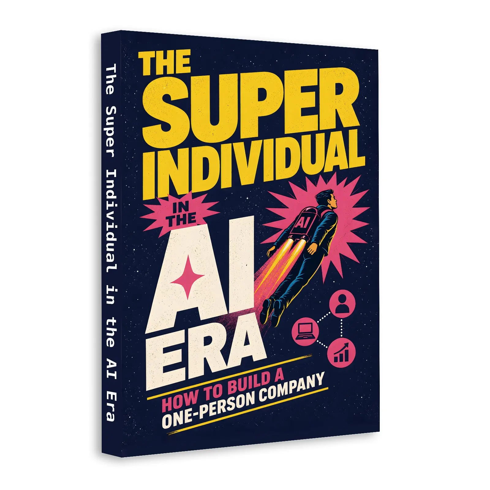 The Super Individual in the AI Era: One-Person Business Guide to Build a Personal Brand, Use AI Tools, Grow Online Income, Improve Productivity and Create a Solo Empire