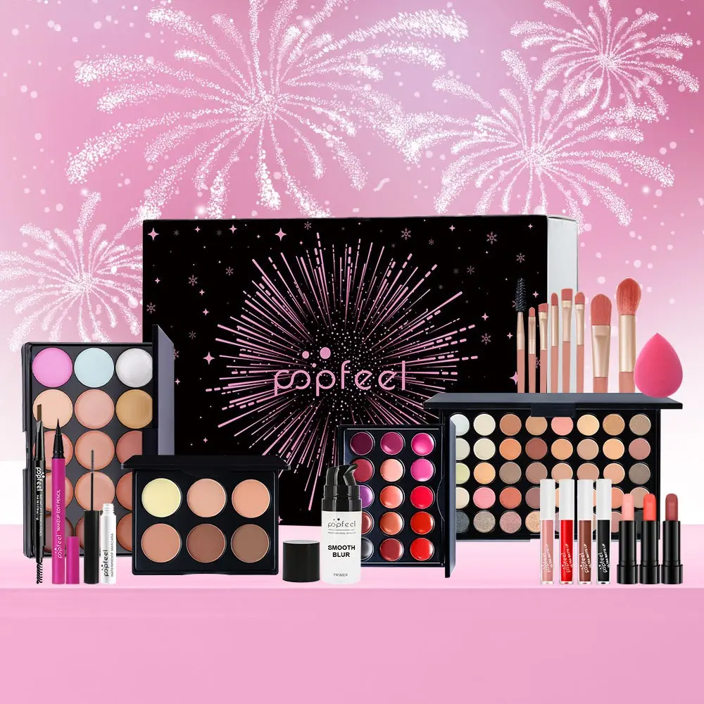 Gift Makeup Set, makeup palette set, Celebratory Gift for Beginners, Balm Form, Non-Flammable, Notified Via Scpn/cpnp