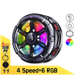 Game Cooler,  Mobile Phone Fast Cooling Radiator, Semiconductor Freeze Cool Heat Sink, Magnetic/ Back-clip