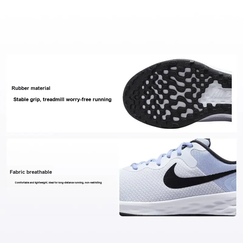 Nike Revolution 6 Next Nature 'Football Grey Cobalt Bliss' DC3728-014