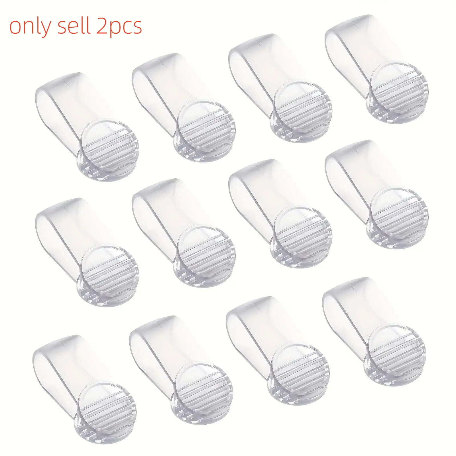 Transparent Plastic Towel Clips Set, Durable & Convenient Design for Organizing Towels, Ideal for Home Use