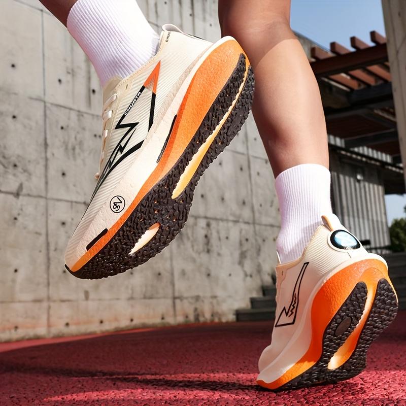 (New)[sneakers] Men'S Running Shoes That Are Lightweight And Breathable, Designed for Road Racing; Outdoor Marathon Training Footwear with Laces for Adults; Low-Top Athletic Shoes Suitable for Fitness And Workouts; Slip-Resistant And Durable Shoes Ideal