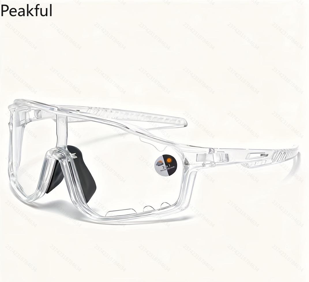 Cycling Sunglasses Photochromic Glasses for Men Sun Mountain Bike Road Bicycle Eyewear Cycle Goggles Sports UV400 MTB