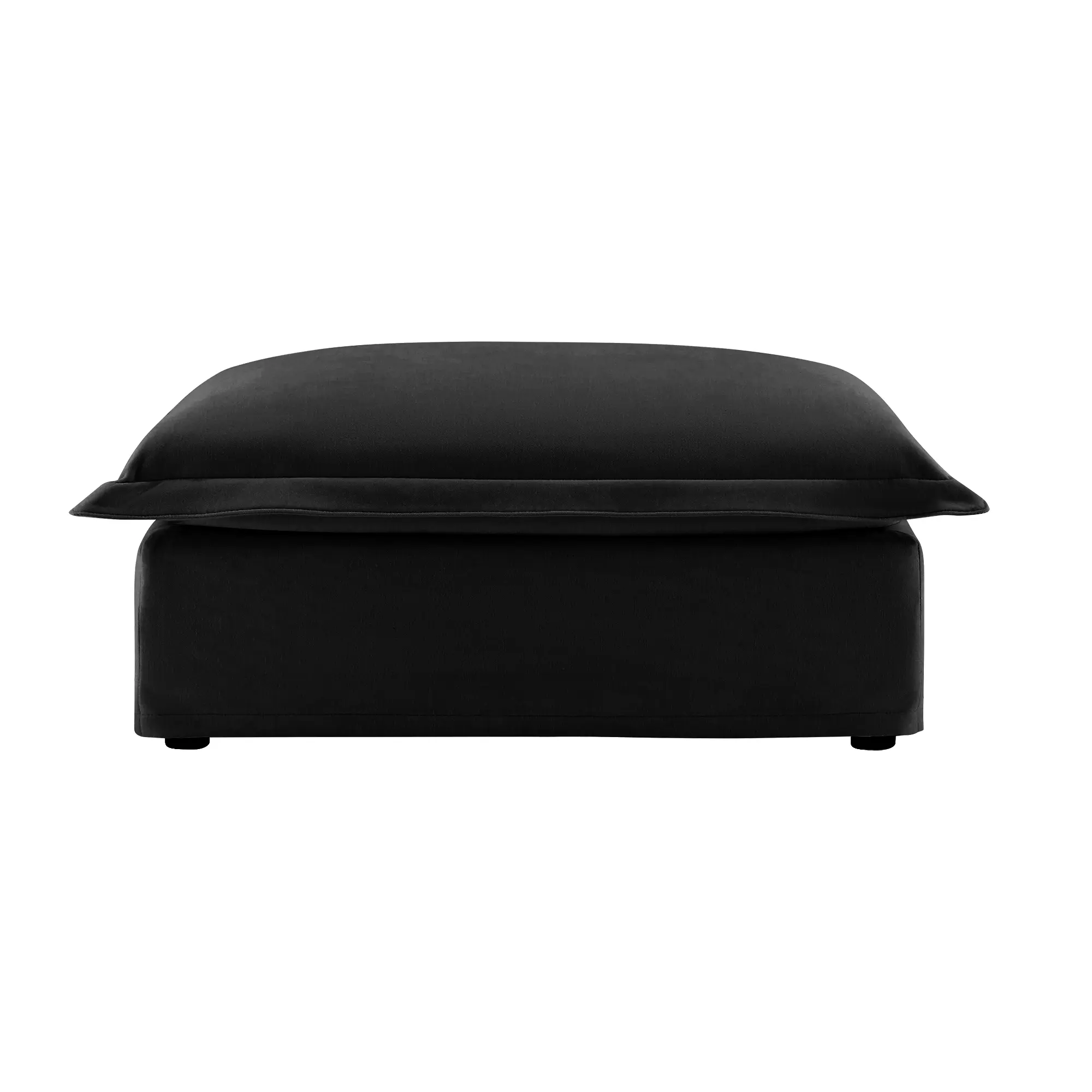 ARCH Koala Ottoman Black Footrest Stool for Living Room Bedroom Nursery Modern Accent Footstool with Plush Upholstered Seat Compact Design Easy Assembly Home Furniture Decor, Home Furniture and Household Product Search Terms for US Online Shopping