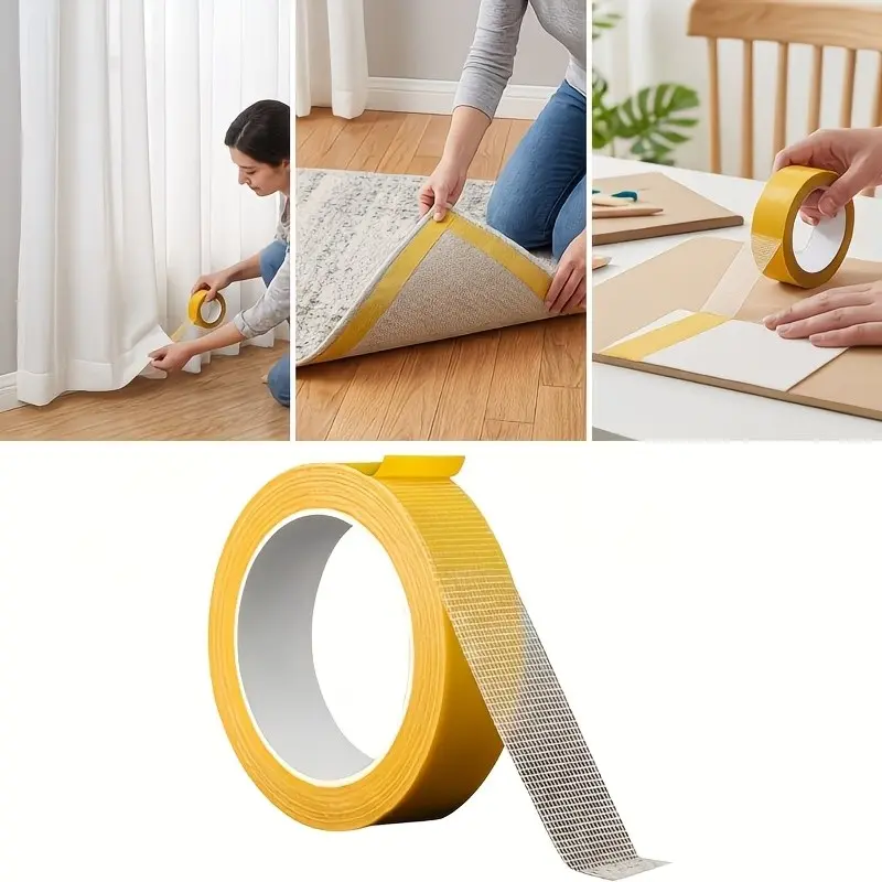393.7 Inch Curtain Fabric Tape, Multi-Functional Adhesive, Convenient Roll Packaging, Durable for Various Fabrics, Long-Lasting Use