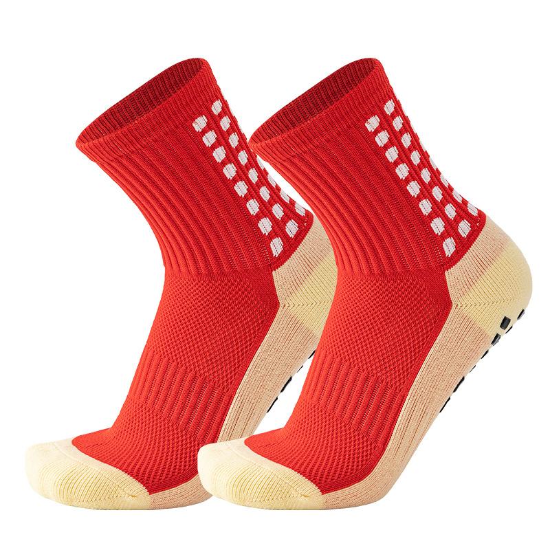 Best-selling thickened towel-soled sweat-absorbing, odor-resistant, anti-slip football sports socks and yoga socks