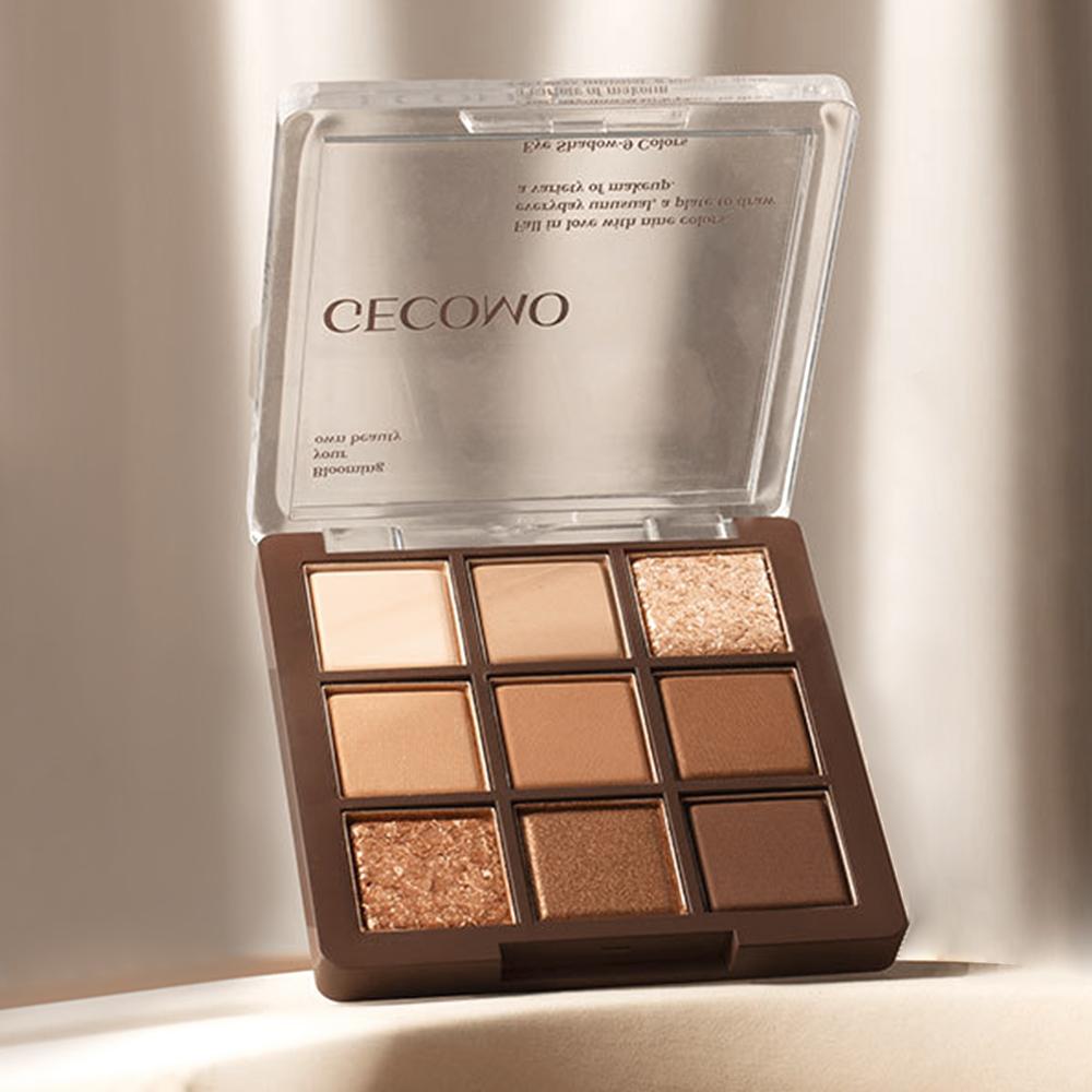 9-color Matte & Glitter Eyeshadow Palette, 1 Count Shimmer Long-lasting Eyeshadow Palette, Highly Pigmented Easy Coloring Eye Makeup Product 9-color Matte & Glitter Eyeshadow Palette, 1 Count Shimmer Long-lasting Eyeshadow Palette, Highly Pigmented Easy Coloring Eye Makeup Product