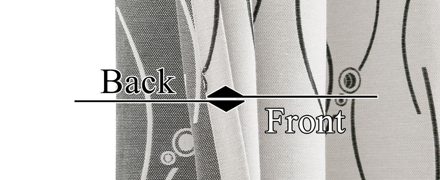 Curtains 72 inch Length 2 Panel Set Grommet Linen Curtain for Living Room Light Reducing Drapes Cream Farmhouse Draperies Textured Window Curtains Black Pattern Curtains 72 inch Length 2 Panel Set Grommet Linen Curtain for Living Room Light Reducing Drapes Cream Farmhouse Draperies Textured Window Curtains Black Pattern