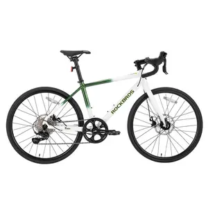 ROCKBROS TEEN-W22H Kids Road Bike, 22 Inch, 370mm Aluminum Frame, 10-Speed Drivetrain, 11–32T Cassette, 31.8mm Handlebar, 14G Spokes, 100kg Load Capacity