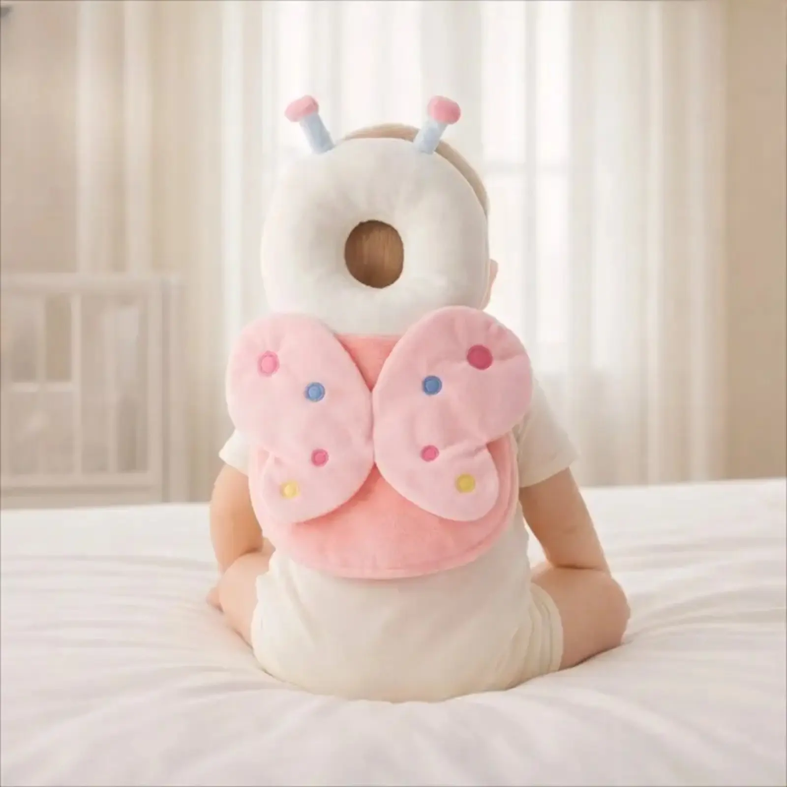 Anti-Fall Head Protector Pillow, Soft Breathable Head Safety Cushion, Lightweight Shockproof Head Guard Pad, Protective Safety Gear for Movement Practice & Indoor Home Activities