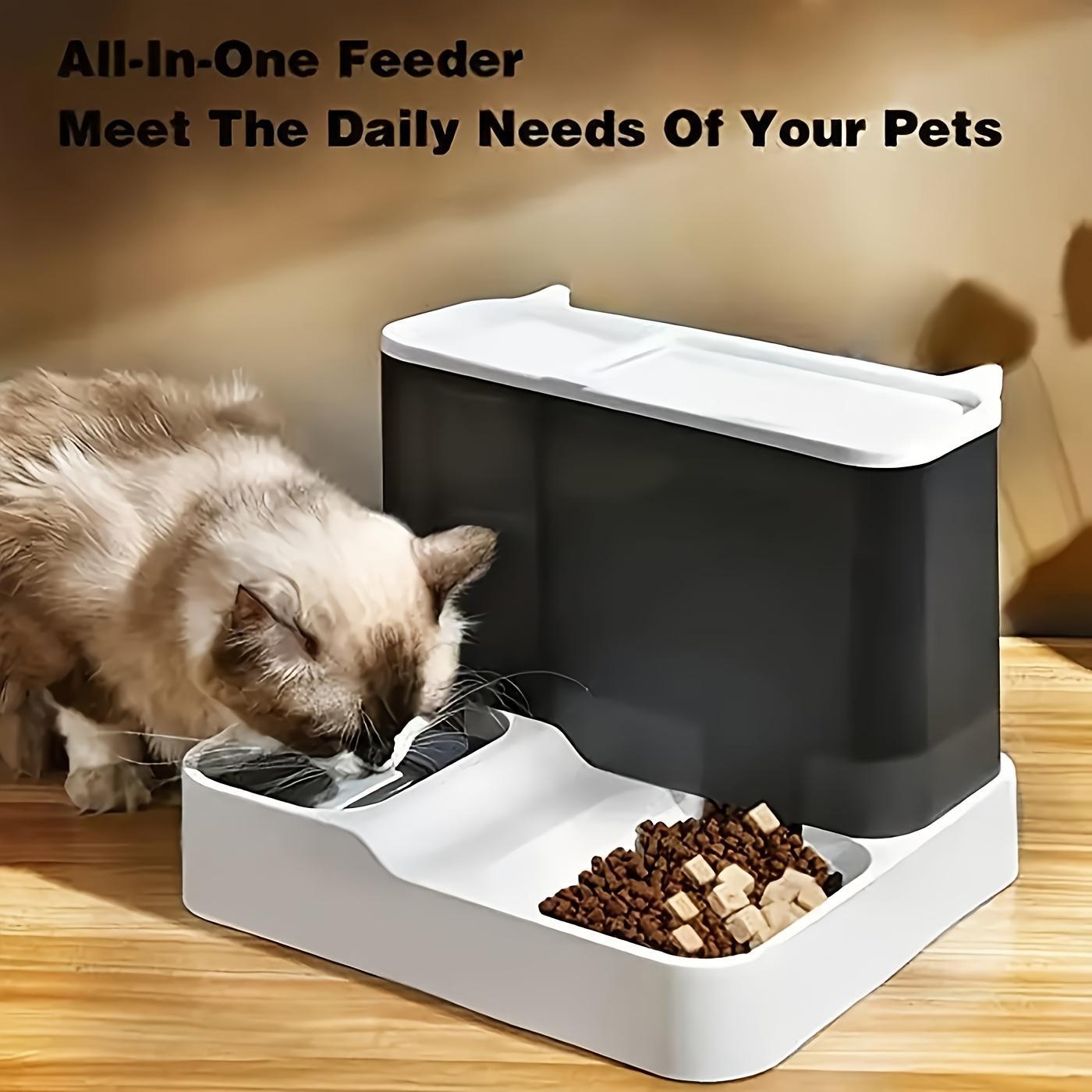 Automatic Pet Feeder & Water Dispenser, Pet Feeding Supplies, Pet Feeder, Dog & Cat Accessories, Dog & Cat Feeding Supplies
