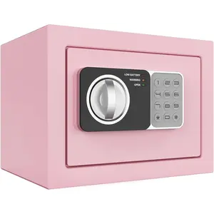small safe box with key,mini safe for ,small  safes for  with code,0.236 Cubic