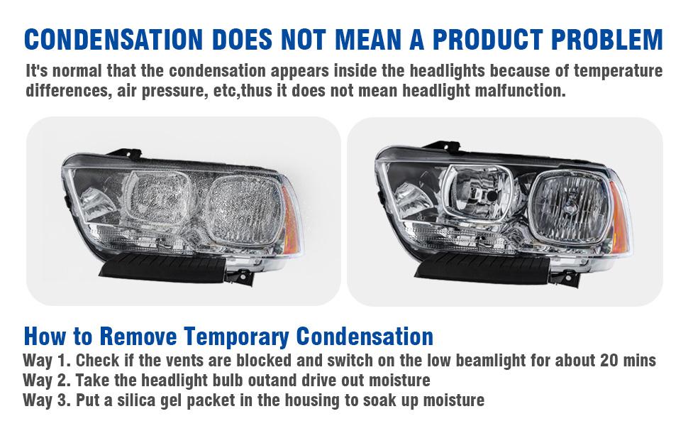 Headlight Assembly w/Bulbs Compatible with 2011-2014 Dodge Charger OE Halogen Headlamp Chrome Housing Amber Reflector Replacement Driver and Passenger Side