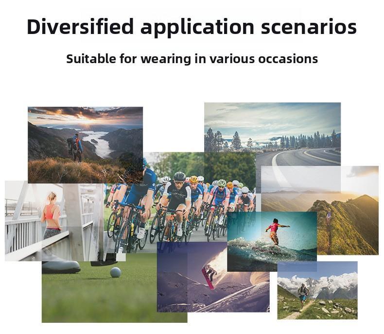 Polarized Sports Sunglasses | 2026 Trending Wrap Around UV400 Shades | Lightweight Windproof Eyewear for Cycling, Running, Hiking & Outdoor Adventure