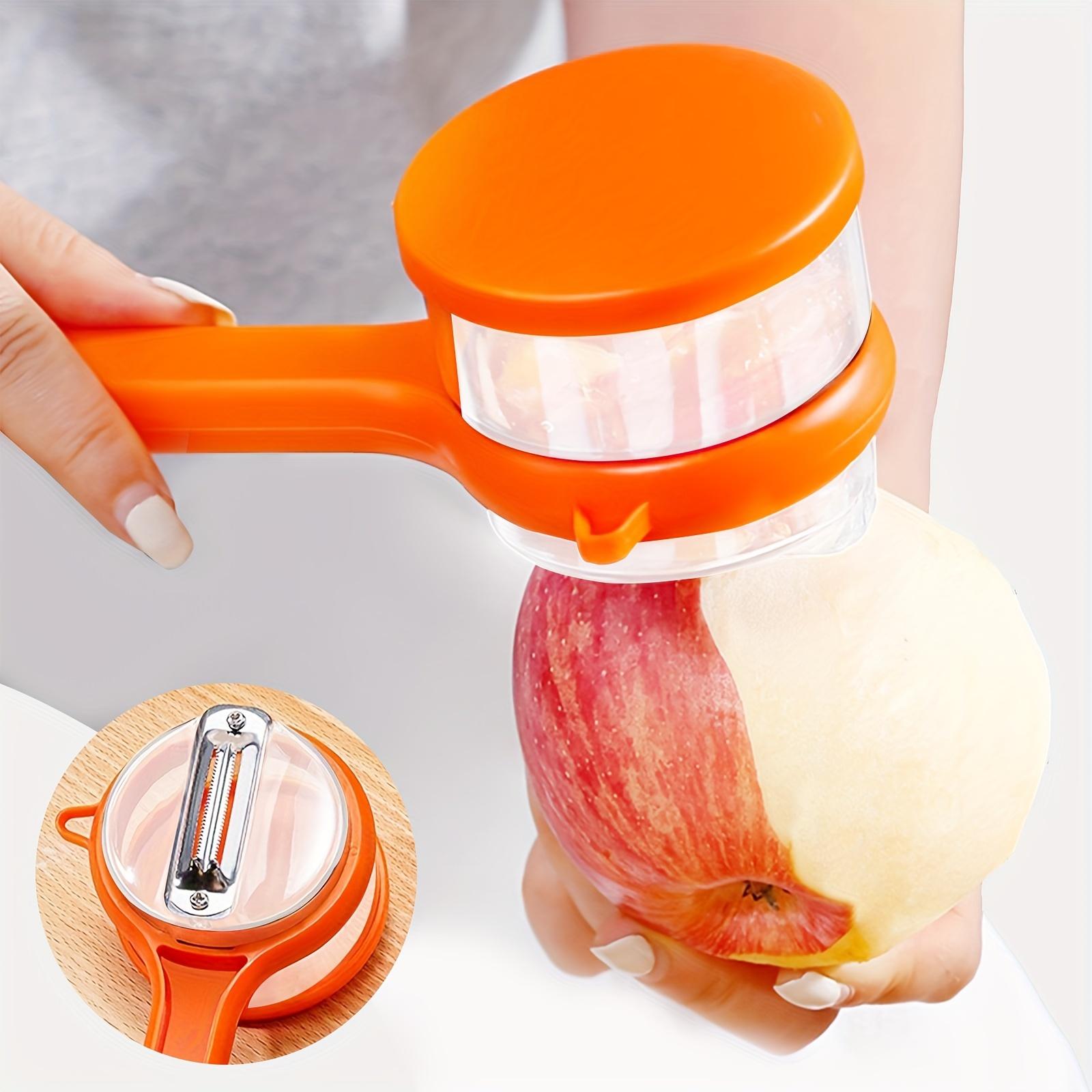 2pcs Vegetables Peeling Knife with Storage Box Manual Fruit Apple Peeling Cutter Potatoes Cucumber Shelling Tool Kitchen Accessories