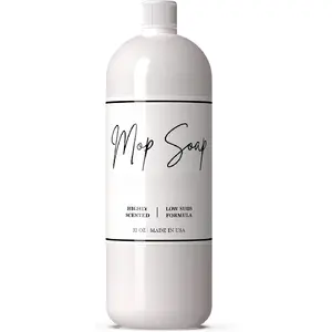 Mop Soap Highly Scented Fragrance, Long Lasting Luxury Floor Cleaner for Hardwood, Tile, Laminate & Stone, Low Suds No Residue Formula, All Mop Types, Made in USA, 32oz Red Crystal Fragrance