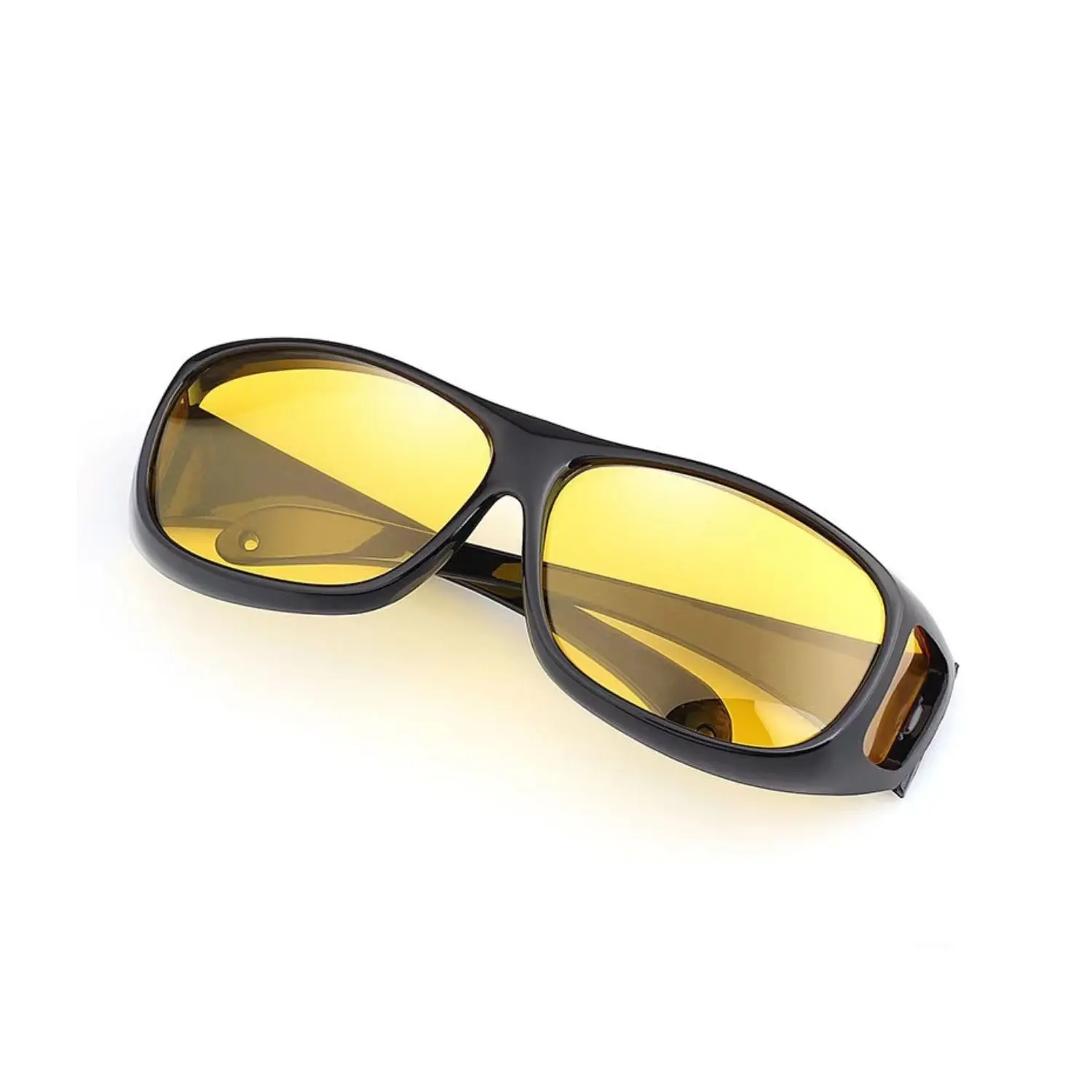 2pcs Night Vision Driving Wraparound Sunglasses, Outdoor Sports Glasses, Cycling Fishing Hiking Goggles, Unisex Fashion Eyewear, Father's Day Gift