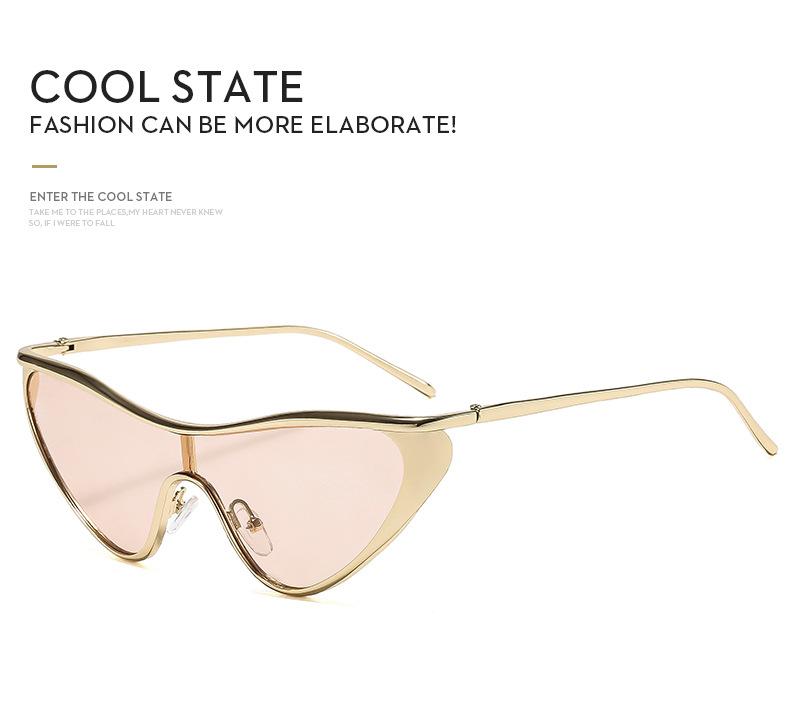 Fashion Metal Oversized Sunglasses for Women, Large Frame Sun Protection Eyewear, Stylish Outdoor Shades for Daily and Travel Use