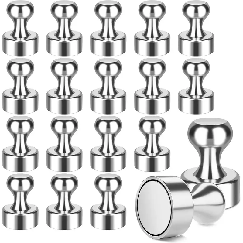 30-Pack Small Size Neodymium Rare Earth Magnets - Bulk Pack, Strong Hold for Whiteboard, Refrigerator Hanging