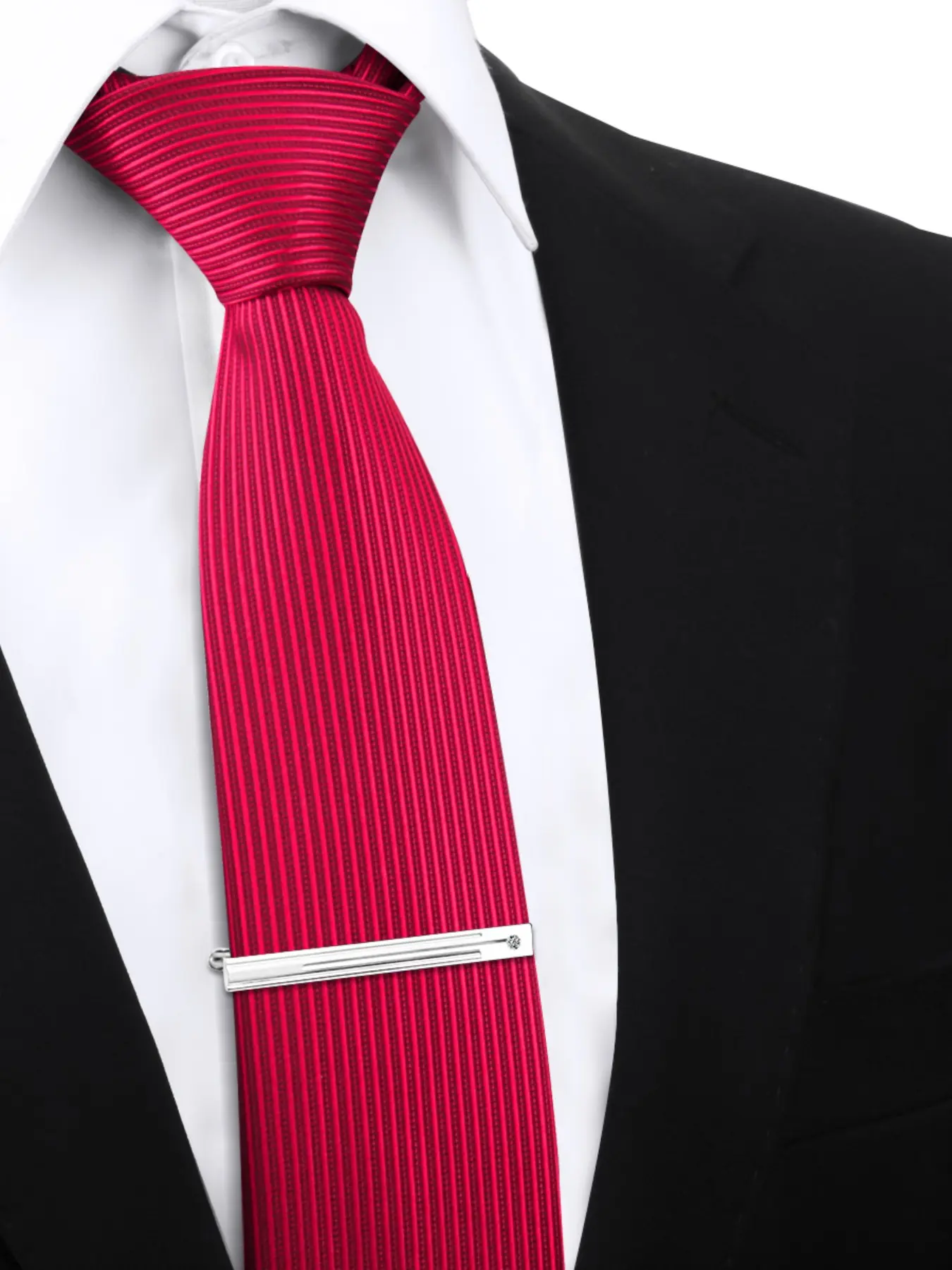 2-Piece Tie Set for Men, Casual Striped Neckwear, High-Quality Fashion Accessory, Perfect Gift for Friends and Relatives
