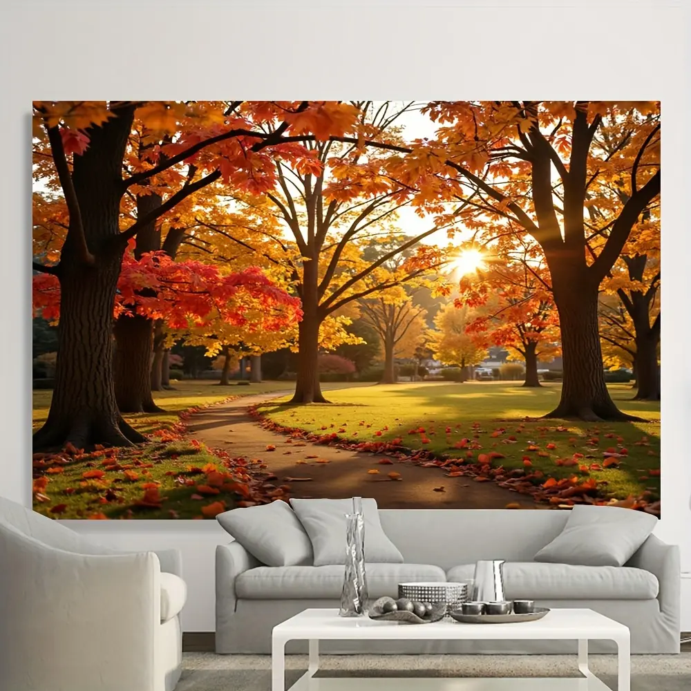 Autumn Tree Tapestry for Celebrations & Holiday Decorations