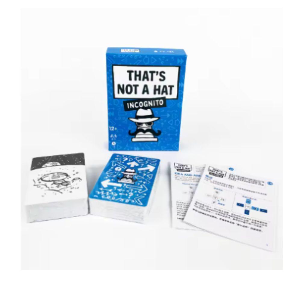 Juego único de juego de fiesta feliz que no es un sombrero, juego de mesa superior con juego de cartas básico extendido, juego d