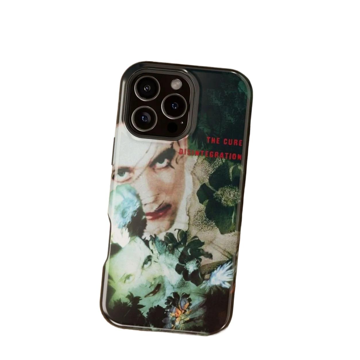 The Cure Band Album Cover Art Film-Style Phone Case | Compatible Models: iPhone 17 Pro Max, 16, 15, 14, 13