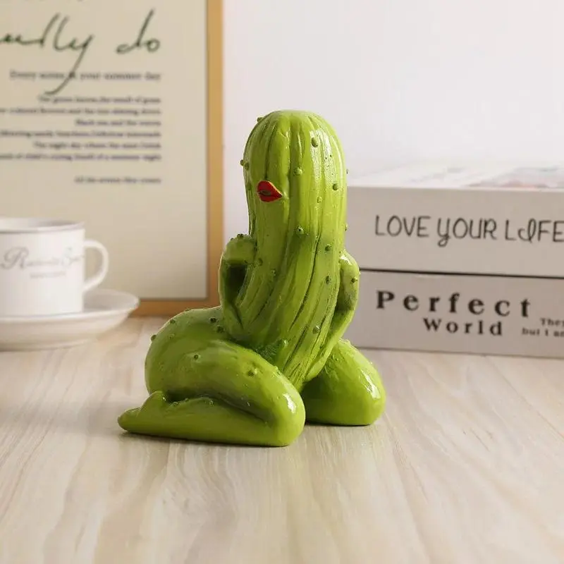 Funny Tabletop Figurines Weird Creative Ideas Prank Gift Figurines Design Decoration Crafts Petit Accessoire Decoratif YS40CC
