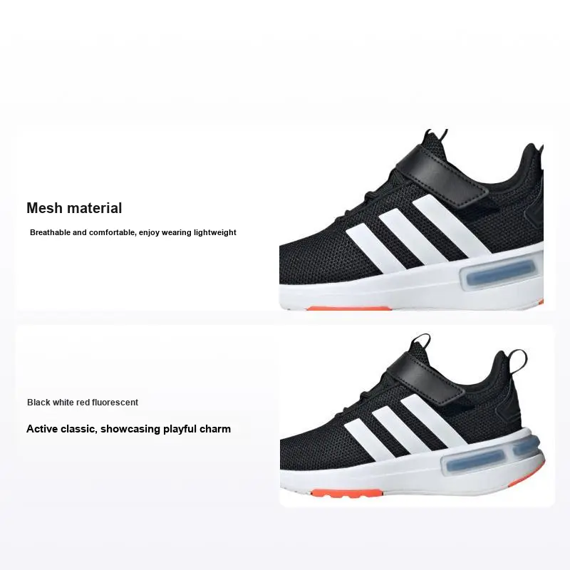 adidas Racer Tr23 El K Comfortable Non-Slip Breathable Low-Top Casual Shoes ID0335